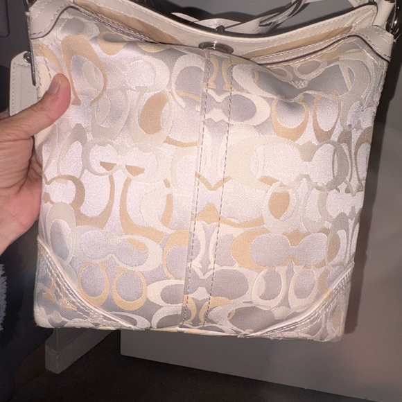 Coach *Vintage* Chelsea Optic Signature Shoulder Bag NWOT 🦄 RARE 🦄 Hobo - Picture 4 of 7